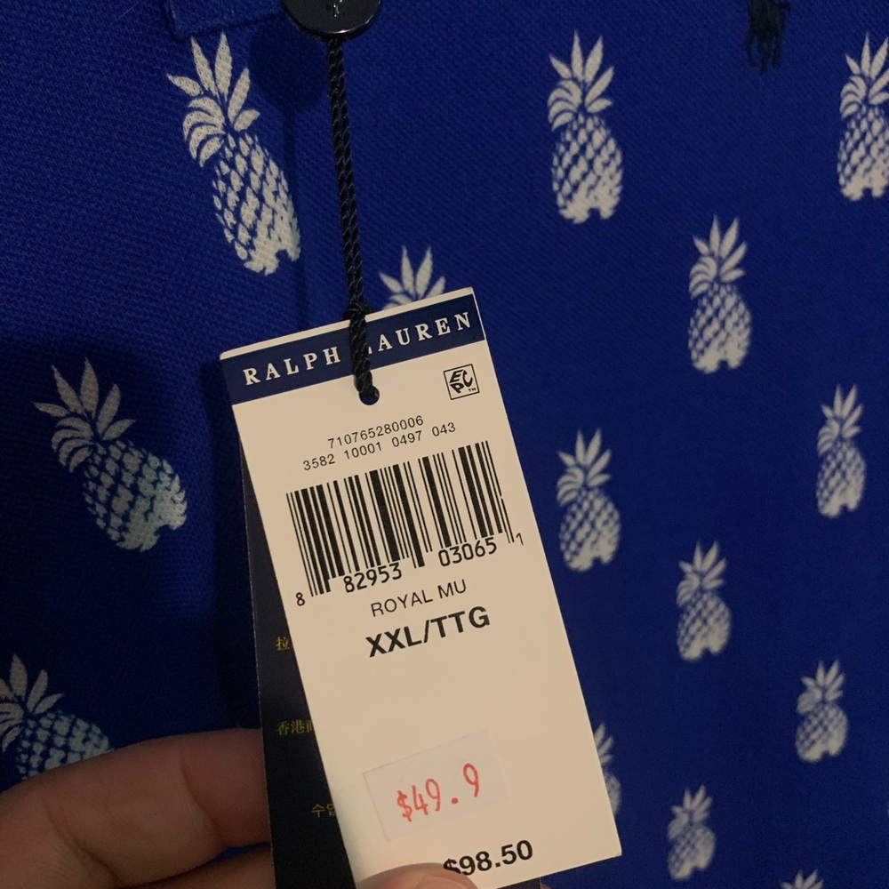 Blue Ralph Lauren Polo - Picture 3 of 3
